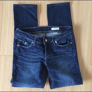 H&M Women's Skinny Jeans - Dark Blue